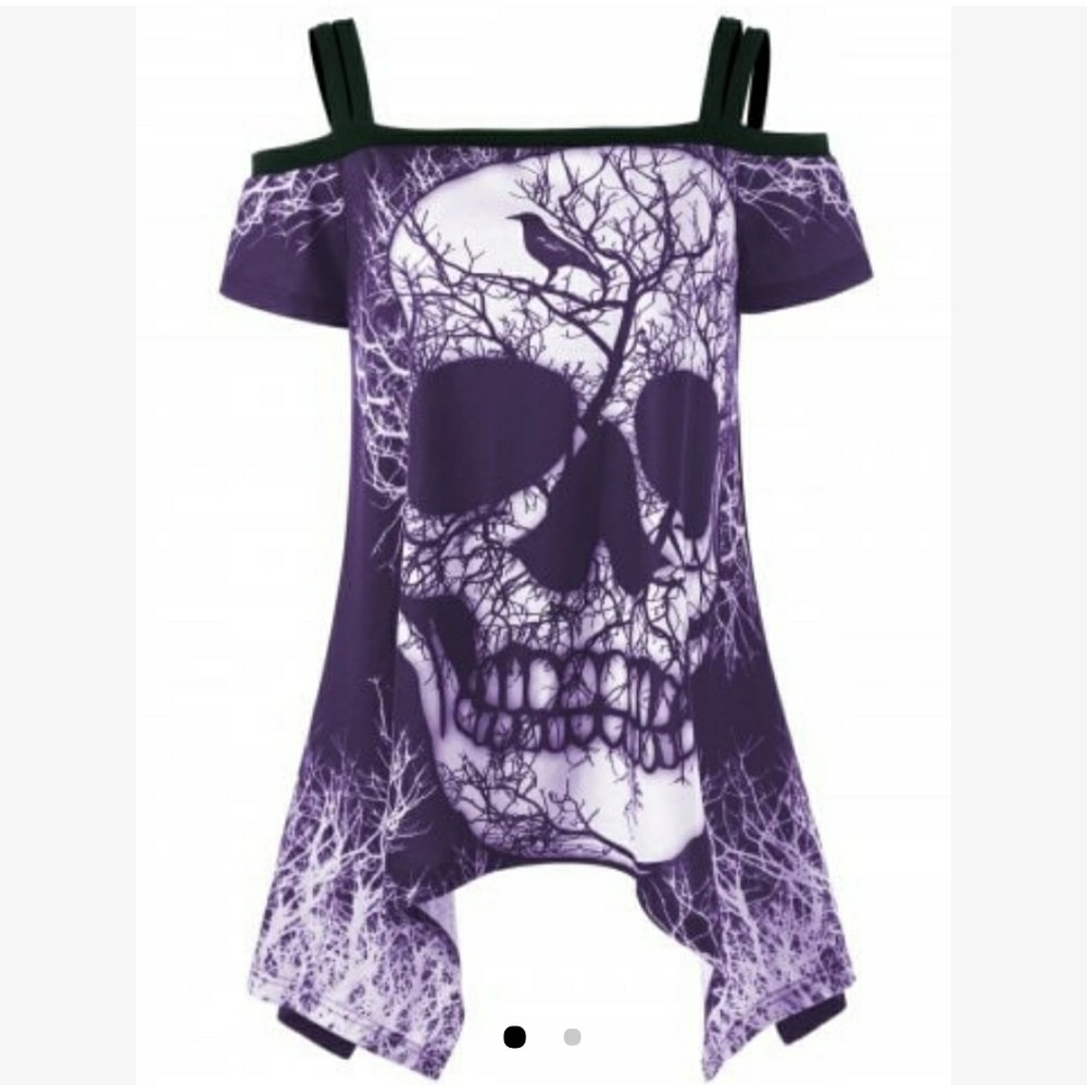 Cold shoulder t shirt